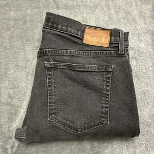 Madewell Skinny Jeans Mens 36x32 Washed Black Denim Rockstar Bikercore Pants